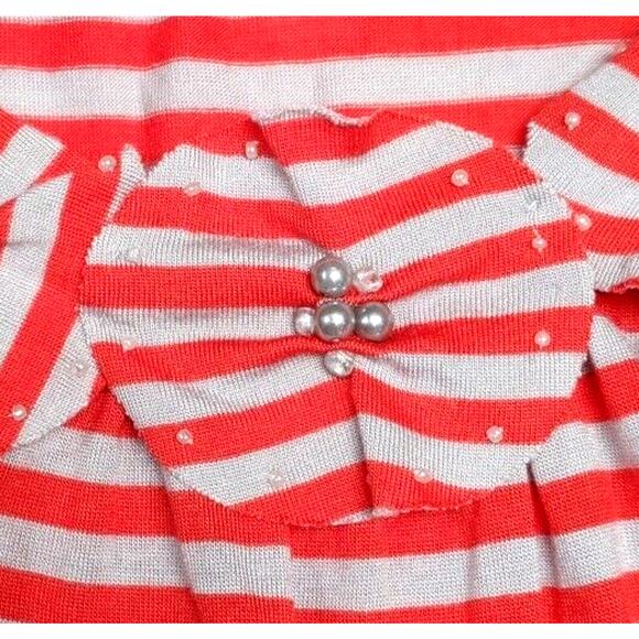 INC Tunic Tank Top Women's Plus Size 2X Rosettes Red Gray/Taupe Striped NEW NWT - Picture 7 of 14